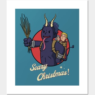 Krampus Boy Posters and Art